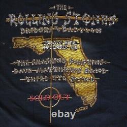 T-Shirt Vintage - The Rolling Stones Bridges to Babylon 1997 - Noir - Taille L