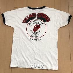 T-shirt 70s Rolling Stones Utilisé Au Japon