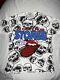 T-shirt Bootleg Unique En Point De Chaînette De La Tournée Américaine Des Rolling Stones Vintage