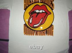 T-shirt De Concert Vintage Rolling Stones 94 Ne Jamais Jamais Un Lavage Worn