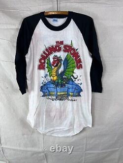 T-shirt Raglan Vintage The Rolling Stones 1981 Tour Sold Out Stadium Dragon Taille L