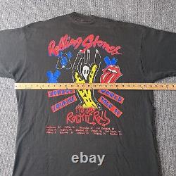 T-shirt Rolling Stones Voodoo Lounge Vtg 1994 pour homme, taille XXL, des années 90, tee-shirt de groupe de rock.