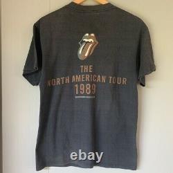 T-shirt Vintage 1989 Des Rolling Stones