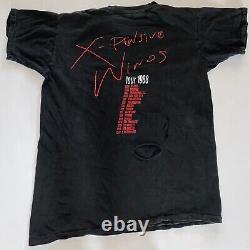 T-shirt Vintage Rolling Stones Keith Richards X-Pensive Winos Tour 1988 Taille L
