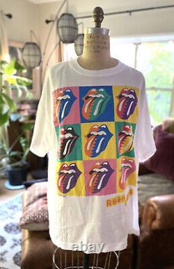 T-shirt Vintage Rolling Stones Urban Jungle Tour 1990 Europe XL