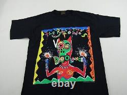 T-shirt Vintage Rolling Stones Voodoo Live Tour Miami 1994 pour hommes taille moyenne Brockum