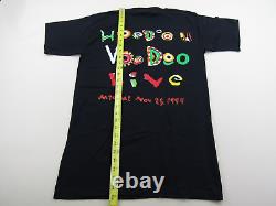 T-shirt Vintage Rolling Stones Voodoo Live Tour Miami 1994 pour hommes taille moyenne Brockum