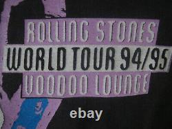 T-shirt Vintage Rolling Stones Voodoo Lounge 1994 Brockum XL