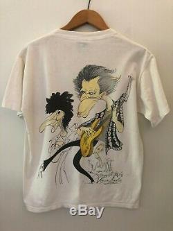 T-shirt Vintage Rolling Stones Voodoo Lounge Rare T-shirt Caricature Brockhum L