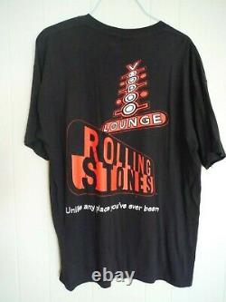 T-shirt Vintage Rolling Stones Voodoo Lounge XL
