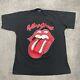 T-shirt Vintage Rolling Stones Adulte Xl Voodoo Lounge World Tour 1994 Noir Années 90