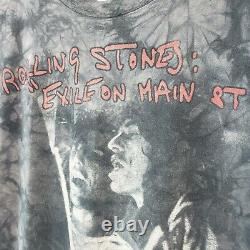 T-shirt Vintage The Rolling Stones Exile On Main St Tie Dye - Voir la description