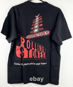 T-shirt Vintage The Rolling Stones Voodoo Lounge Brockum Taille L 1994 Double Face