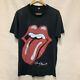 T-shirt Vintage De La Tournée Des Rolling Stones, Style Américain, Fabriqué Aux États-unis, Taille L Confortable Et Décontractée.