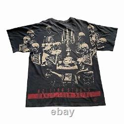 T-shirt Voodoo Lounge Rolling Stones Vintage 1994 Taille adulte XL USA Brockum