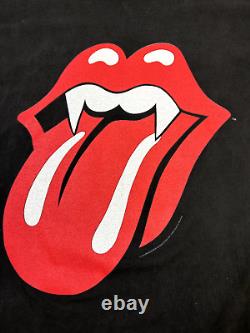 T-shirt d'Halloween Rolling Stones Voodoo Lounge vintage 1994 taille XL fabriqué aux États-Unis