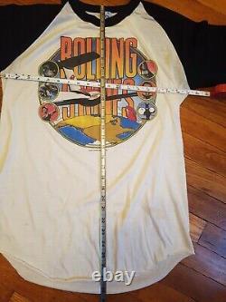 T-shirt de concert de la tournée Vintage 1981 des ROLLING STONES en XL