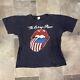 T-shirt De Concert De La Tournée Nord-américaine Des Rolling Stones 1981 En Taille L Pour Hommes