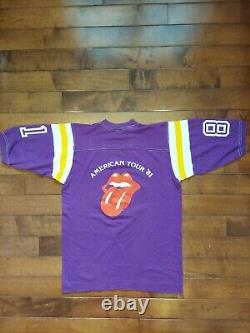 T-shirt de concert rare des Neville Bros Rolling Stones de 1981 à NOLA