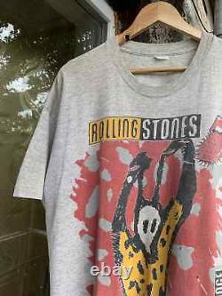 T-shirt de la tournée Voodoo Lounge des Rolling Stones de 1995 pour hommes, taille XL, en édition vintage.