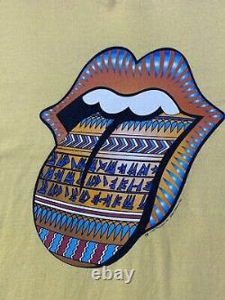 T-shirt de la tournée des Rolling Stones 'Bridges to Babylon' de 1997/98, taille L, patiné par le soleil