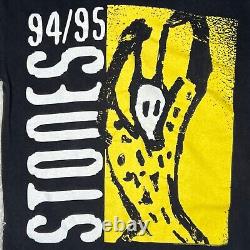 T-shirt de la tournée des Rolling Stones Vintage 1994-95