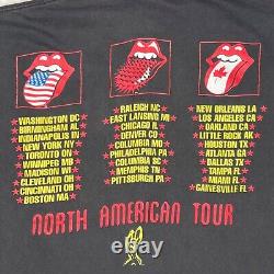 T-shirt de la tournée des Rolling Stones Vintage 1994-95