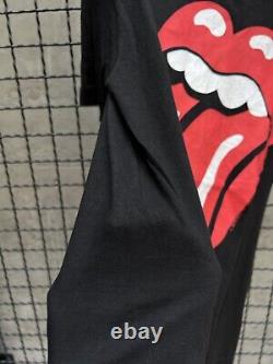 T-shirt de la tournée du groupe de rock vintage Rolling Stones 1989