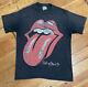 T-shirt De La Tournée Nord-américaine Steel Wheels Des Rolling Stones De 1989 En Taille Large