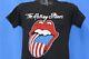T-shirt De La Tournée Nord-américaine Du Groupe De Rock Rolling Stones Des Années 80 En Petit.
