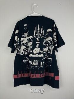 T-shirt de tournée Vintage Rolling Stones Voodoo Lounge 1994 Taille XL Brockum Fabriqué aux États-Unis