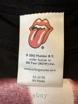 T-shirt graphique Vintage Rolling Stones Jumpin Jack Flash sans manches taille Large