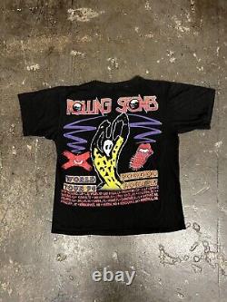 T-shirt promotionnel Vintage Voodoo Lounge Rolling Stones 1994 Tour