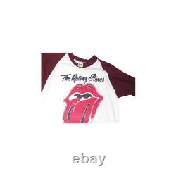 T-shirt rétro Rolling Stones des années 80
