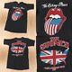 T-shirt Tournée Nord-américaine 1981 Des Rolling Stones Vtg Taille Small, Couture Simple, Rock Des Années 80