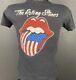 T-shirt Vintage Rolling Stones 1981 De La Tournée Nord-américaine, Bande à Couture Simple