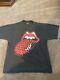 T-shirt Vintage Rolling Stones Spiked Tongue Voodoo Lounge World Tour 94/95