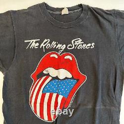 T-shirt vintage des Rolling Stones de 1981 en taille moyenne