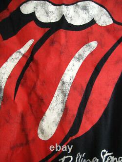 Tee Shirt The Rolling Stones North American Tour 1989 Vintage Ancien M