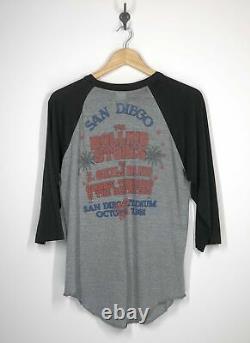 The Rolling Stones 1981 San Diego Ca J. Giels Thorogood Raglan Shirt Large
