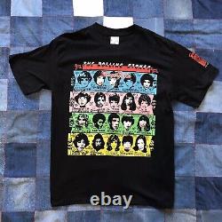 The Rolling Stones 1989 North American Tour Quelques Filles Promo Vintage T Shirt, L