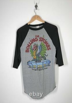 The Rolling Stones Avec Journey Thorogood Buffalo, Ny 1981 Raglan Shirt XL