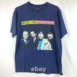 The Rolling Stones Vintage T Shirt 1994 Voodoo Lounge Tour Brockum Worldwide XL