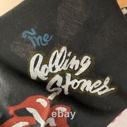 Très Rare Rolling Stones Sous Couverture Raglan 3/4 Manches Chemise Tee Grand Vintage