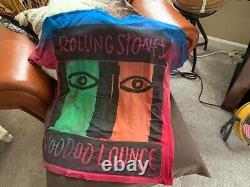VTG 1994 Rolling Stones Voodoo Lounge T-shirt Brockum All Over Print 90s USA XXL