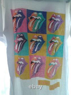 Véritable Original Vintage Rolling Stones Urban Jungle 1990 Tour T-shirt Vg Con