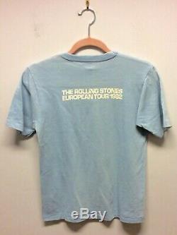Véritable Rolling Stones Vintage Still Life European Tour T-shirt 1982