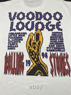 Vieilles Pierres Vaudou Lounge Tour T Shirt XL 90s 1994