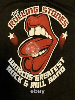 Vintage 1978 Rolling Stones Chemise De Concert Deadstock