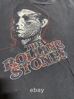 Vintage 1981 La Rolling Stones T-shirt Tattoo Vous Taille Petite F6
